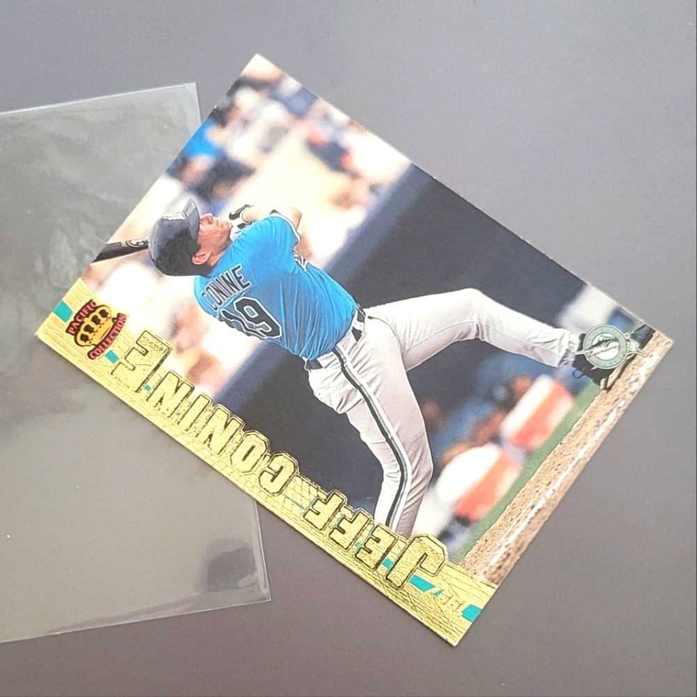 1997 Pacific Crown Collection Jeff Conine #300 Florida Marlins MLB Baseball Card